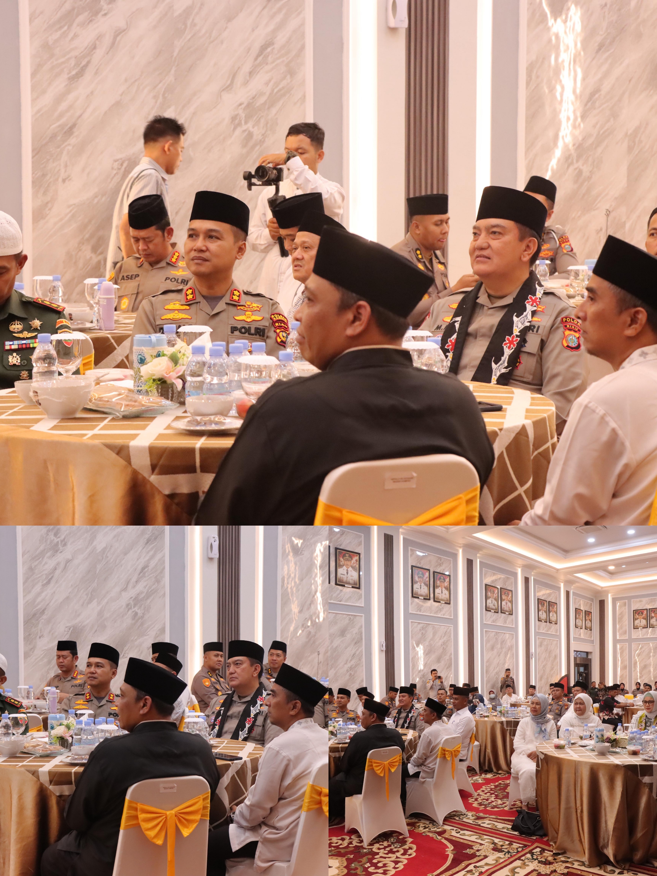 Kapolda Riau Gelar Buka Puasa Bersama di Kabupaten Kampar, Tunjukkan Sinergi dan Silaturahmi di Bulan Ramadan 1446 H