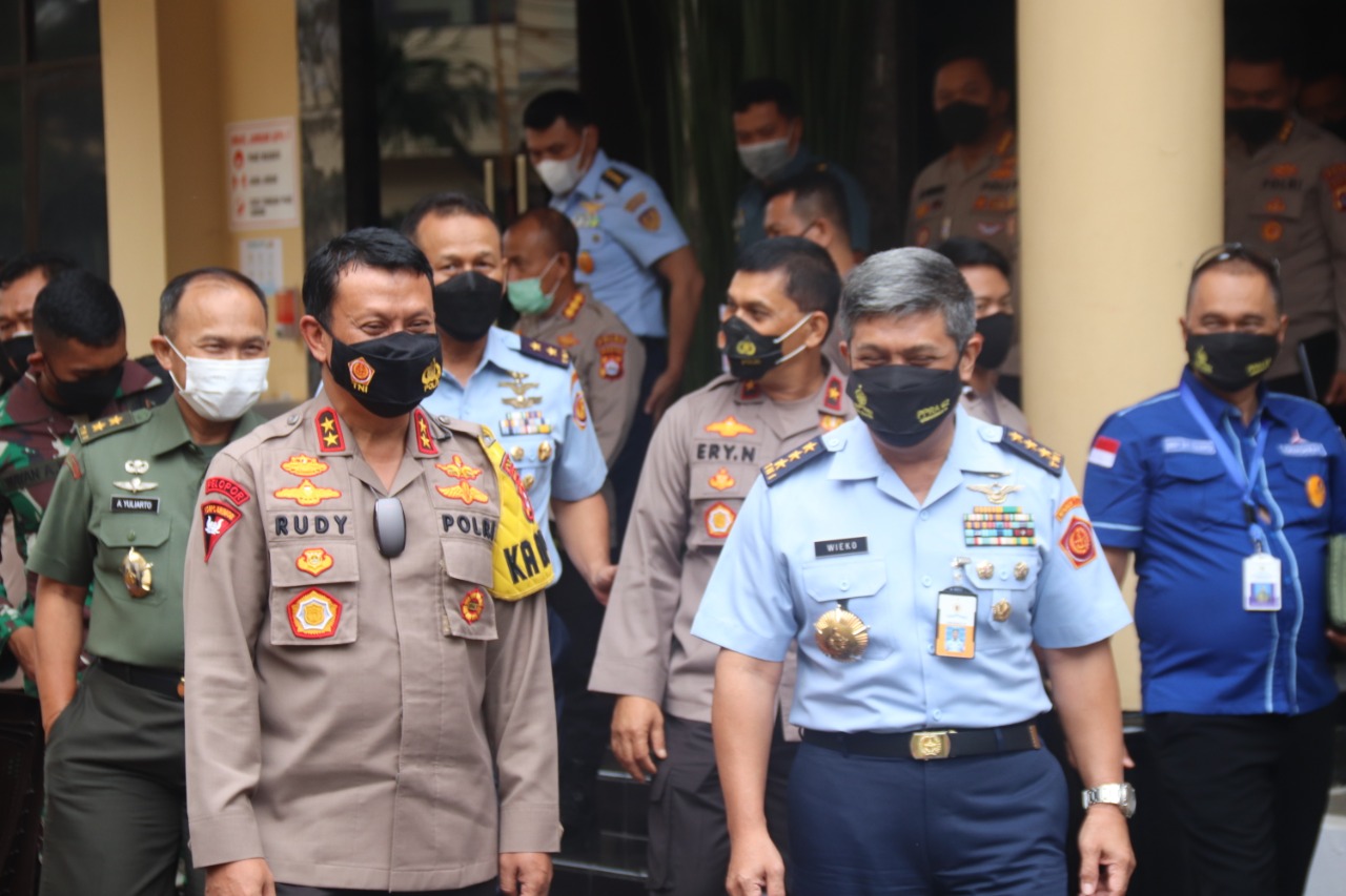 Polda Banten Sambut Kedatangan Lemhanas RI
