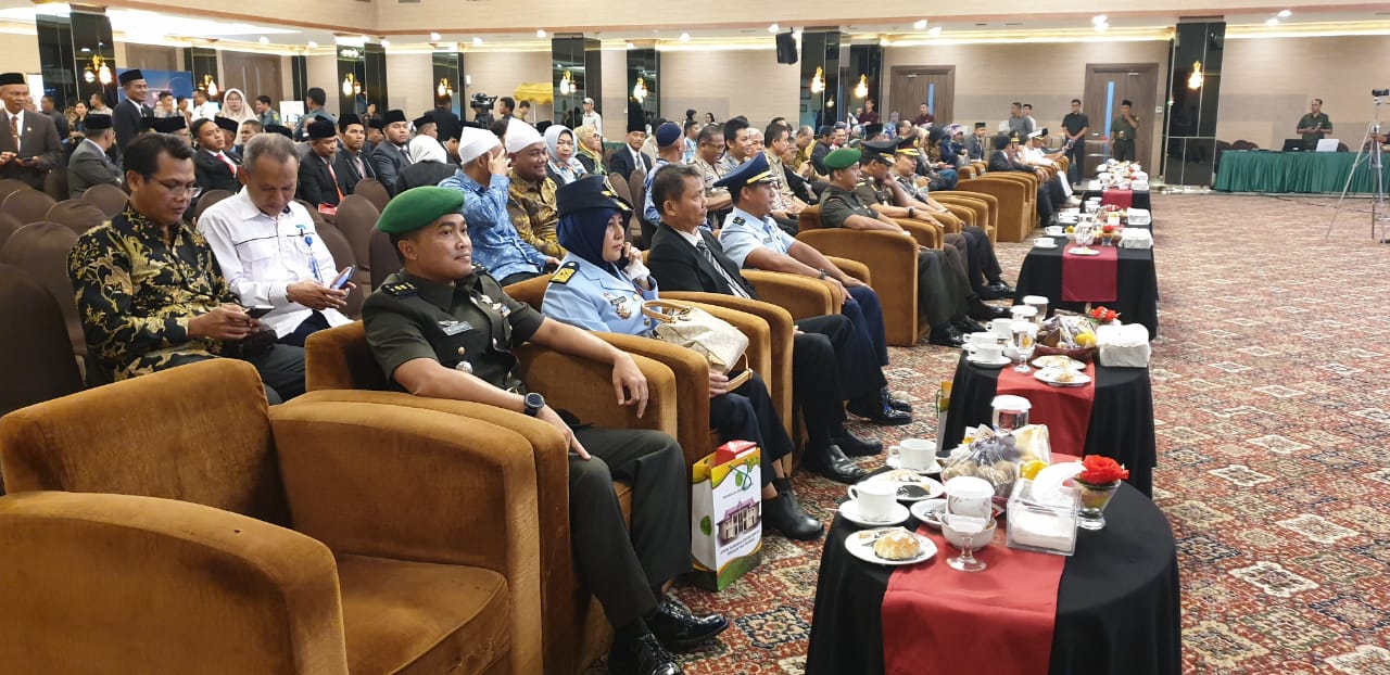 Kasdim 0301/Pekanbaru Hadiri Acara Laporan Tahunan Pengadilan Tinggi Pekanbaru