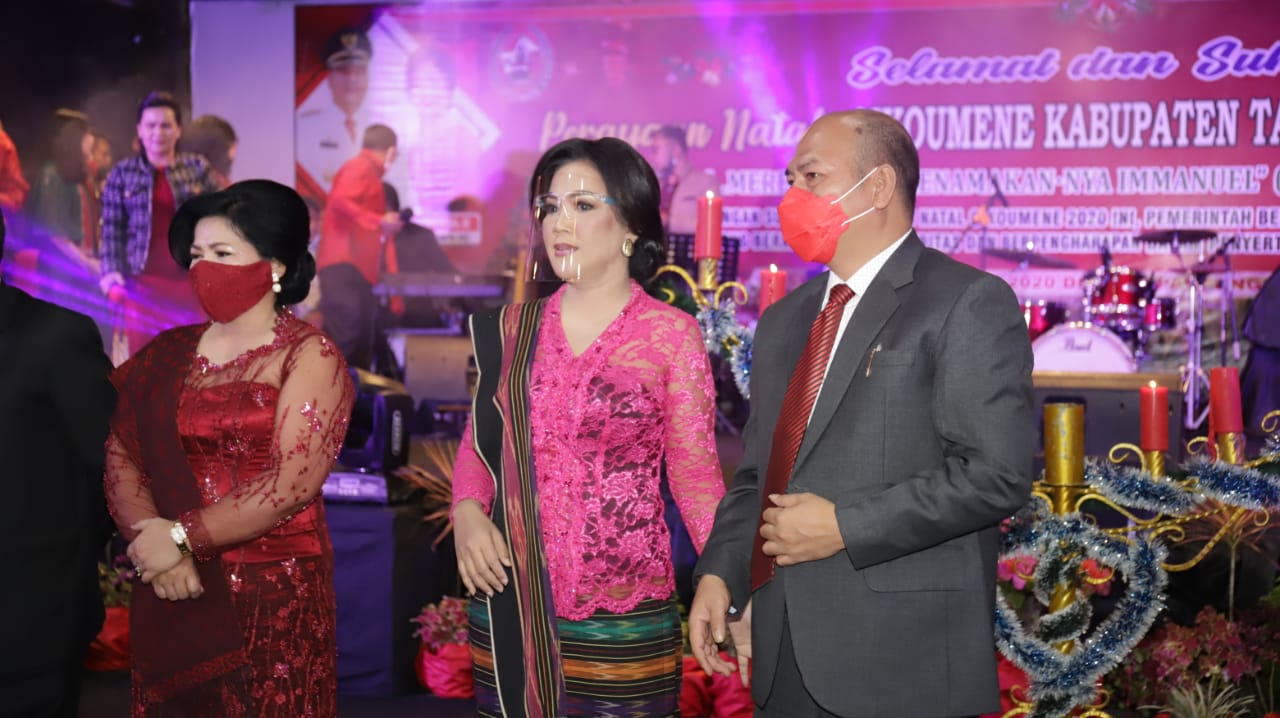 Perayaan Natal Oikoumene Tapanuli Utara Tahun 2020 Dilaksanakan Secara Sederhana