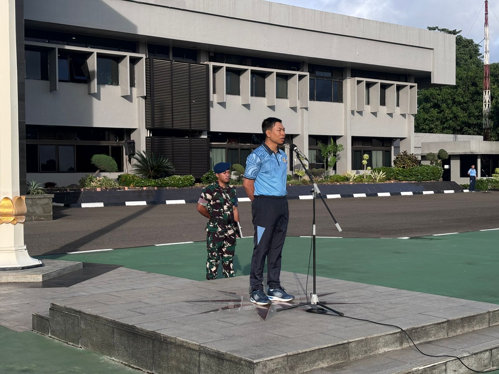 TNI Merupakan Komponen Utama Menjaga Negara, Prajurit TNI AU Makodau I Ditekankan Jaga Kesehatan di Tengah Isu Super Flu