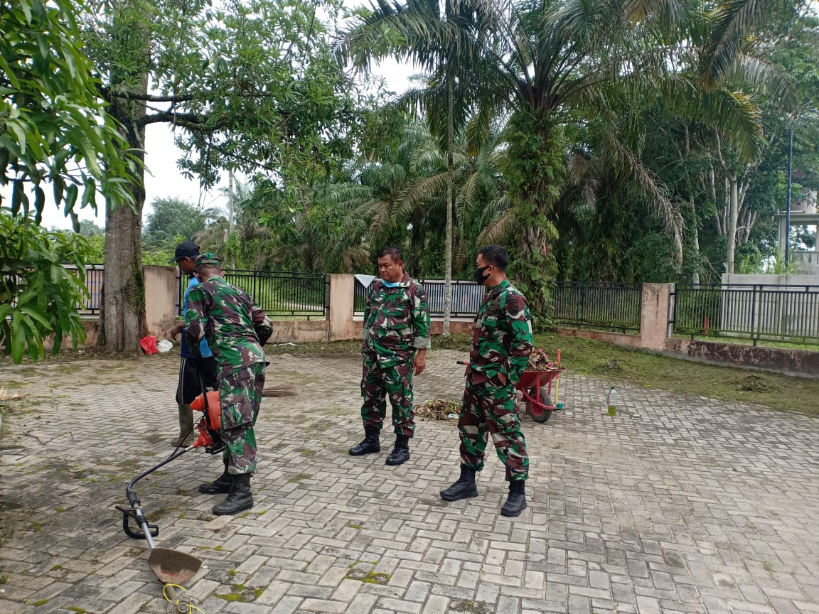 Kasdim 0301/Pekanbaru Cek Persiapan Pembukaan TMMD Ke-108
