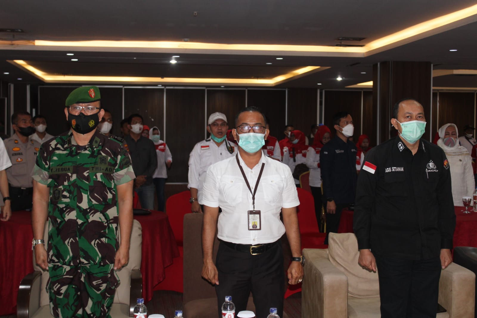 Kodim 0301/PBR Hadiri Pelantikan Pengurus PW MOI Riau dan Kota Pekanbaru