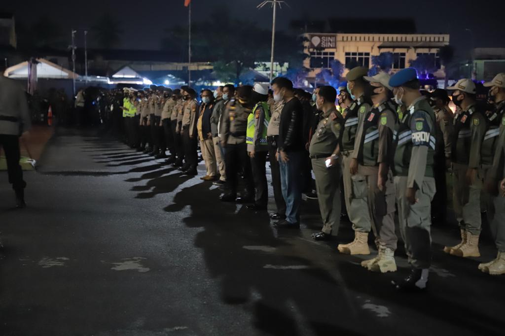 Polda Riau Tingkatkan Intensitas Giat Penyekatan Posko Larangan Mudik Dan Himbauan Patuh Prokes Covid-19 Serta Pembubaran Kerumunan