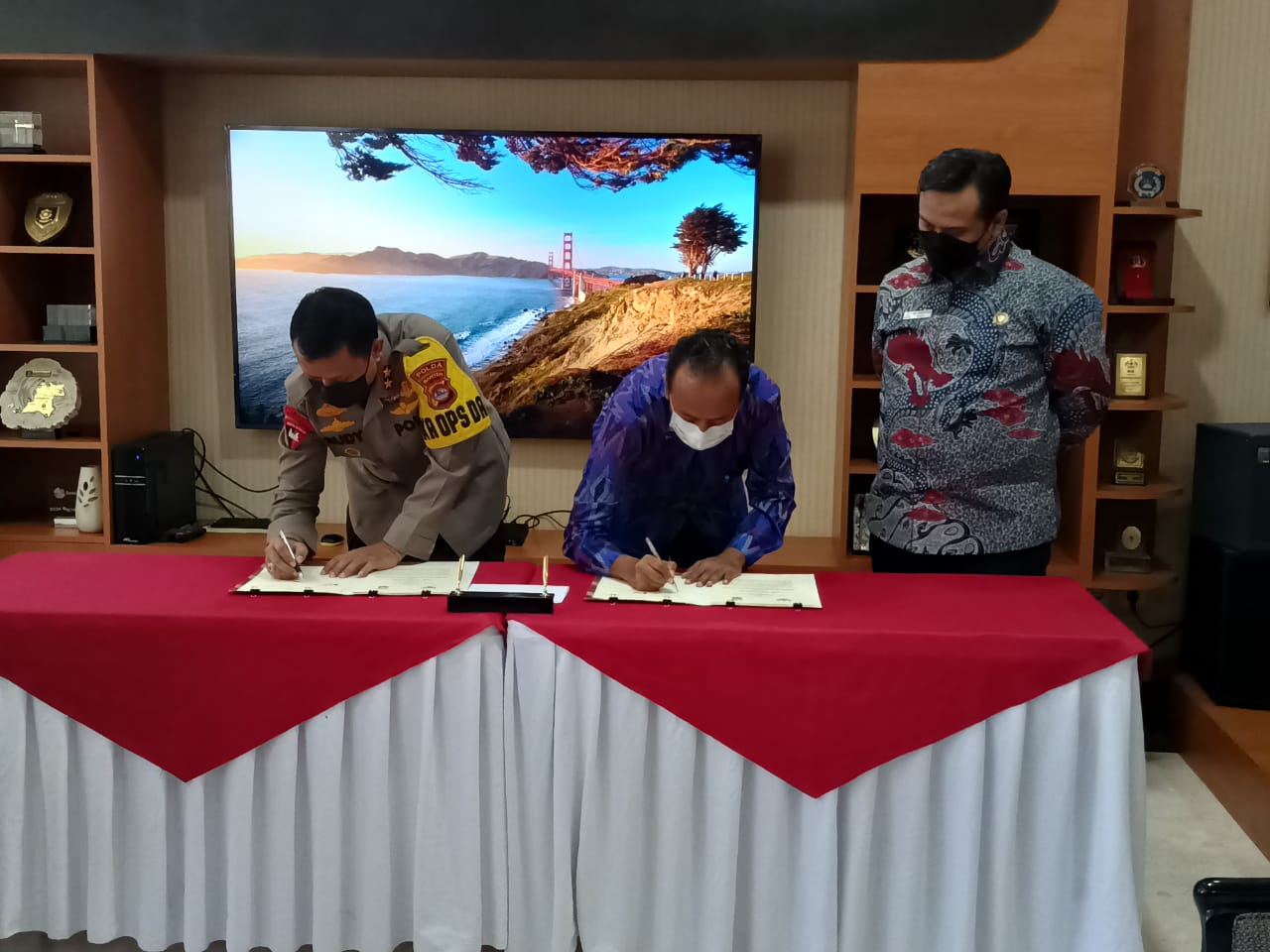 Tingkatkan Pelayanan Publik, Polda Banten MOU Dengan Ombudsman Perwakilan Banten