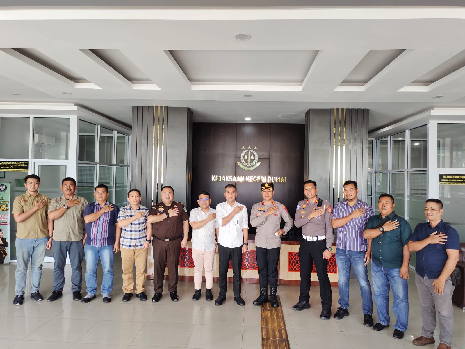 Kapolres Perkuat Sinergitas Dengan Kejari Dumai, Wujudkan Penegakan Hukum Yang Profesional Dan Berkeadilan