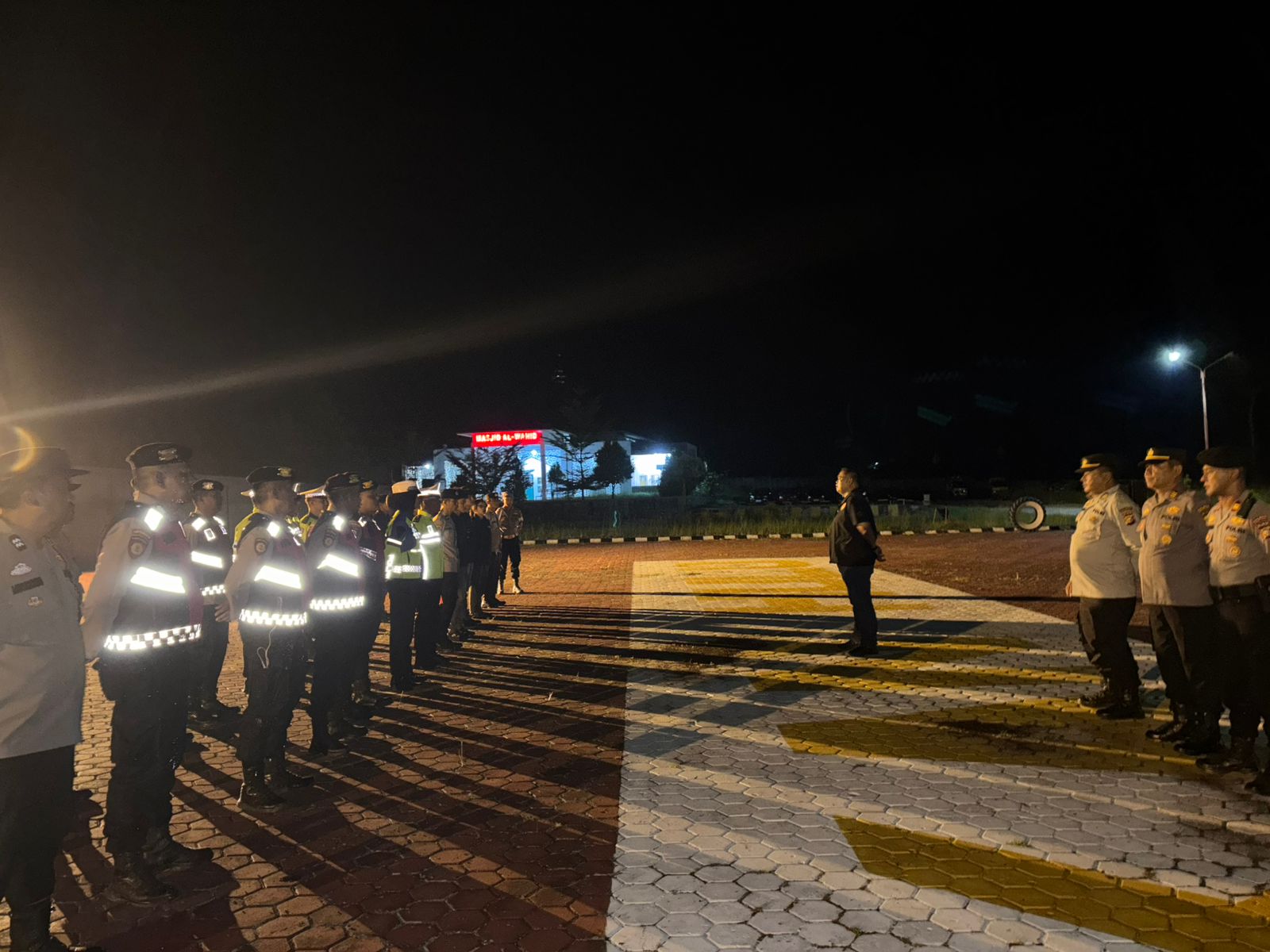 Tingkatkan Keamanan dan Ketertiban Masyarakat, Polres Rokan Hulu Gelar Apel Cipkon dan Patroli Anti Premanisme