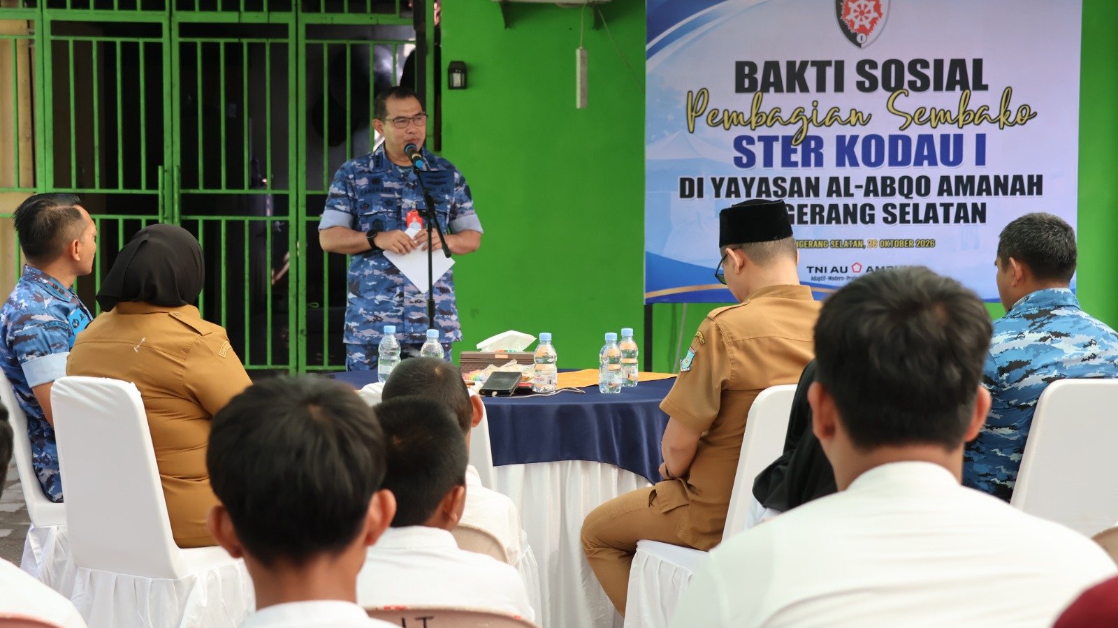 Perkuat Teritorial Kewilayahan, Kodau I Berikan Bantuan Paket Sembako
