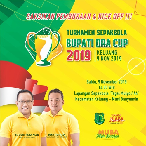 Jangan Lupa Saksikan Bupati DRA Cup 2019 Besok di Keluang