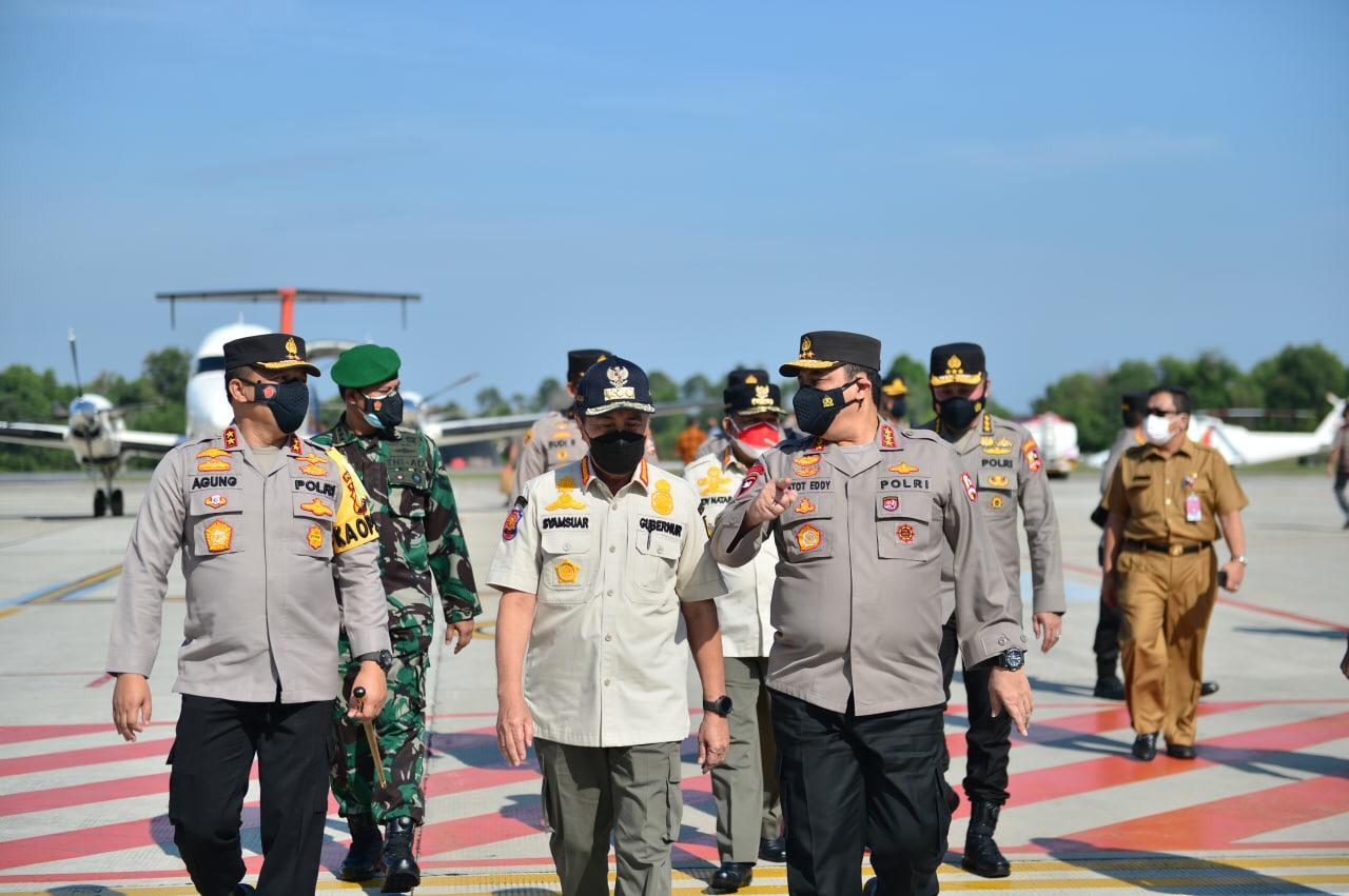 Atensi Penanganan Covid-19, Wakapolri Lakukan Kunjungan Kerja Ke Provinsi Riau