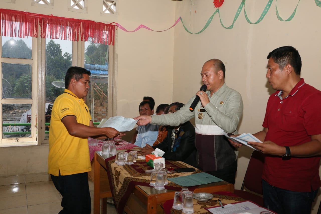 Bupati Taput : Pastikan Bantuan Segera Ditransfer Kepada Korban Musibah