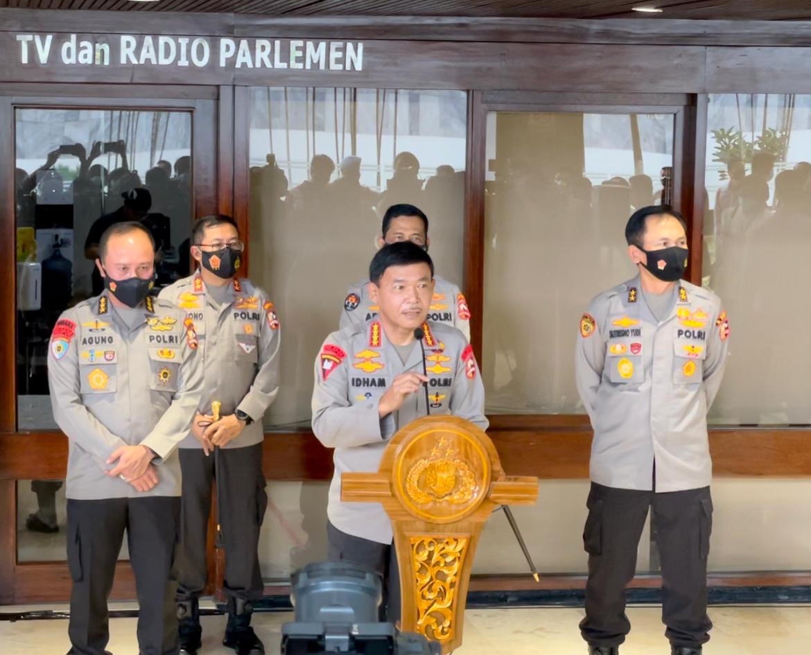 Kapolri Pastikan Komjen Listyo Sigit Prabowo Dikawal Senior Junior Saat Menjalani Fit And Proper Test
