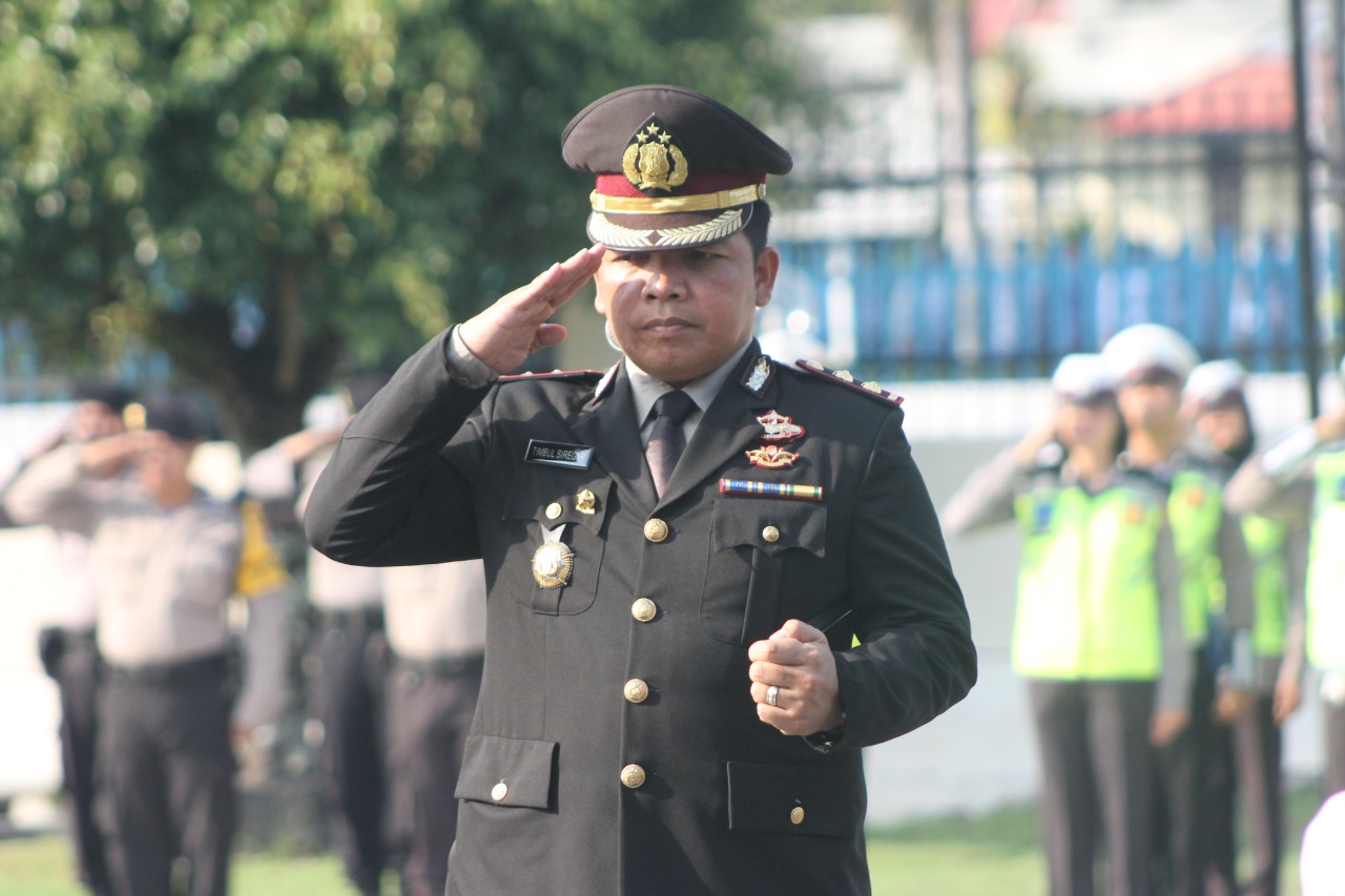 Peringati Hari Sumpah Pemuda, Polresta Palangka Raya Adakan Upacara Bendera di halaman Mapolresta