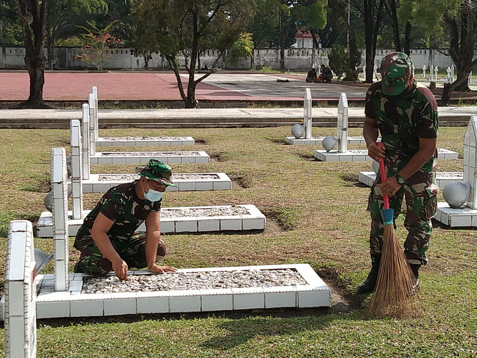 Kodim 0301/Pekanbaru Gelar Karya Bakti Sambut Hari Juang TNI AD Tahun 2021