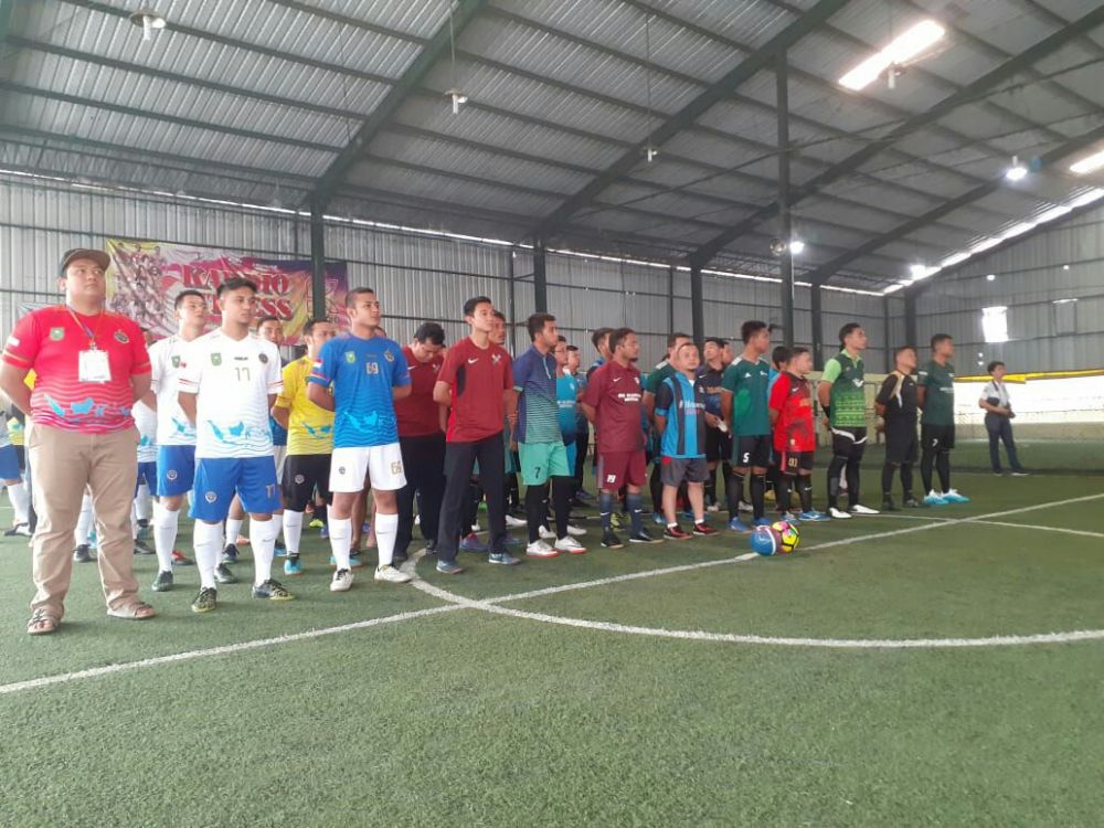 Dishub Provinsi Riau Gelar Futsal Open Tournament Championship Dalam Memeriahkan Harhubnas 2019