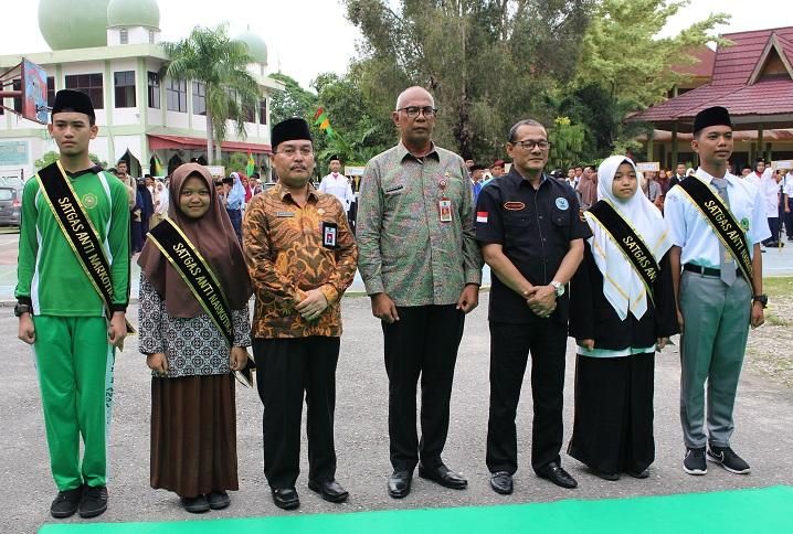 Satgas Anti Narkoba dan Prekursor Narkotika Kanwil Kemenag Se Provinsi Riau Dikukuhkan