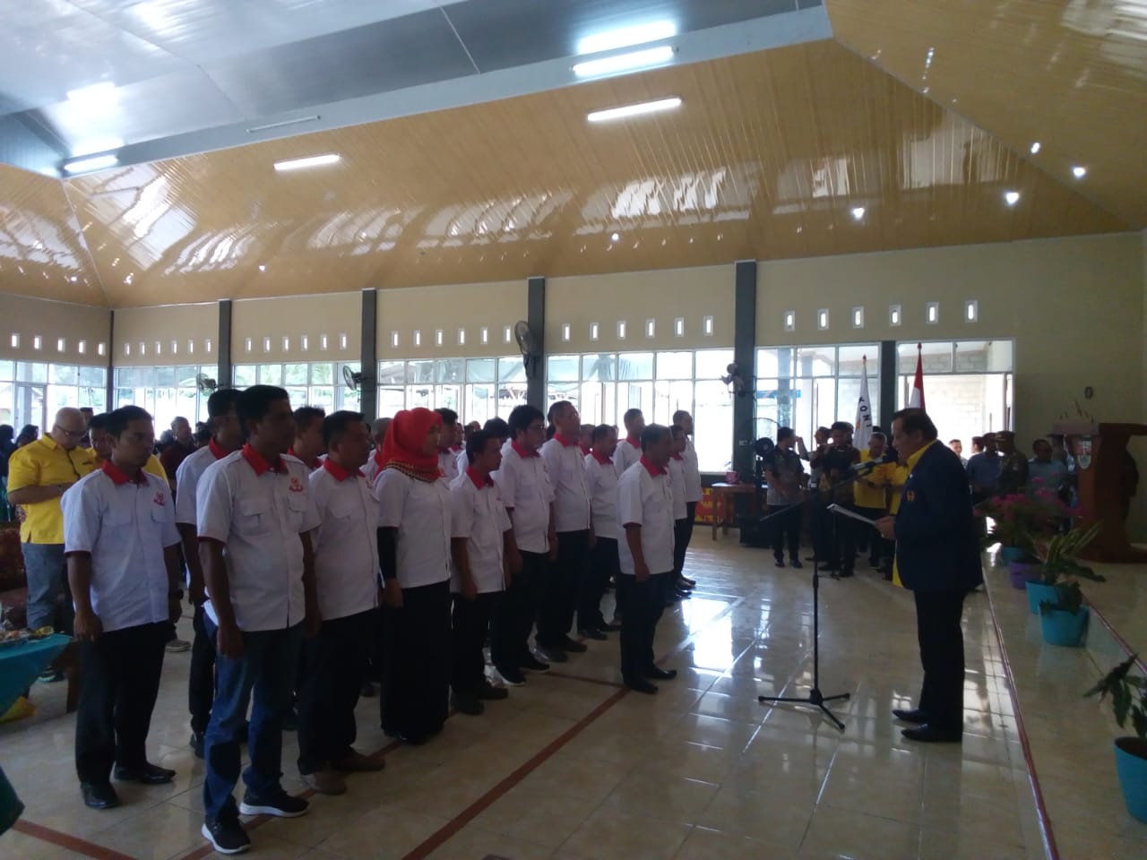 Bupati Mesuji Resmi Melantik Pengurus KONI Mesuji Masa Bakti Tahun 2019 - 2023
