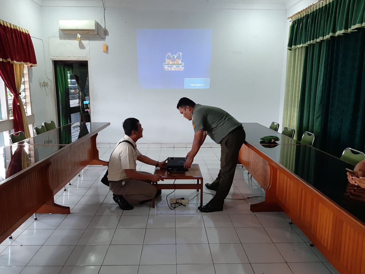 Satker Poktuud Dukung Giat Staf Teritorial Pada Kunker Wasev Karya Bakti Sekala Besar di Kodim 0301/Pekanbaru