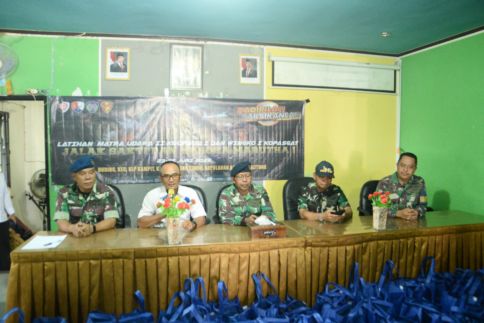 Menjelang Manlap Jalak Sakti dan Hardha Marutha I, Koopsud I Bagikan Baksos