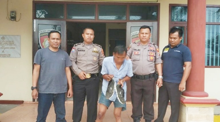 Polsek Lambu Kibang Tulang Bawang  Ringkus Pelaku Curas