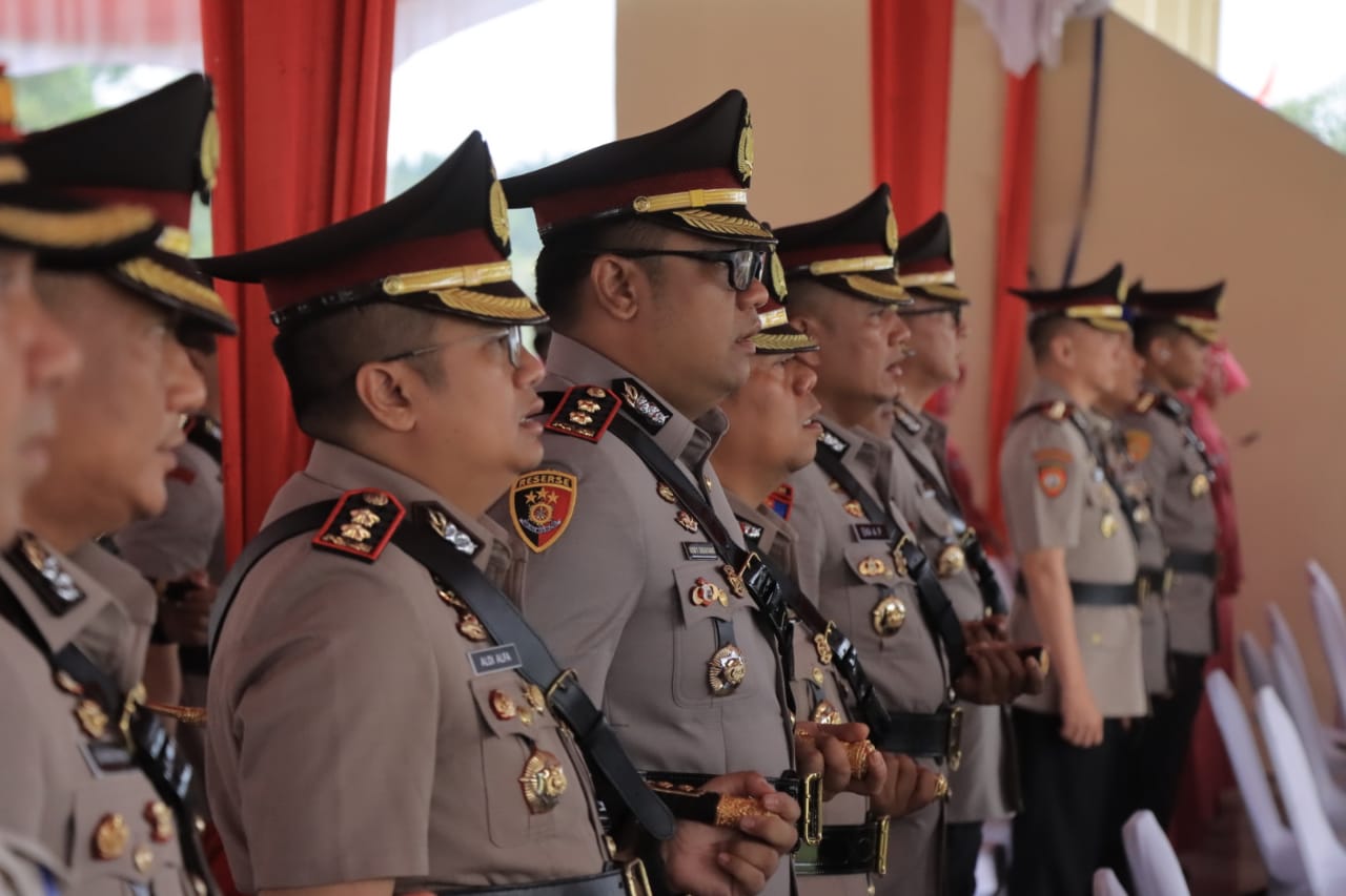 Kapolres Kampar Saksikan Pembukaan Pendidikan 111 Calon Bintara Polri di SPN Riau