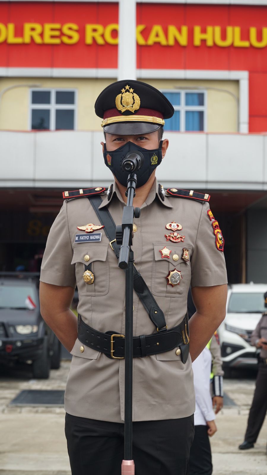 Kapolsek Bonai Darussalam Polres Rohul Ipda M. Fatiyo, STrK Berhasil Meraih Beasiswa LPDP Ke Inggris