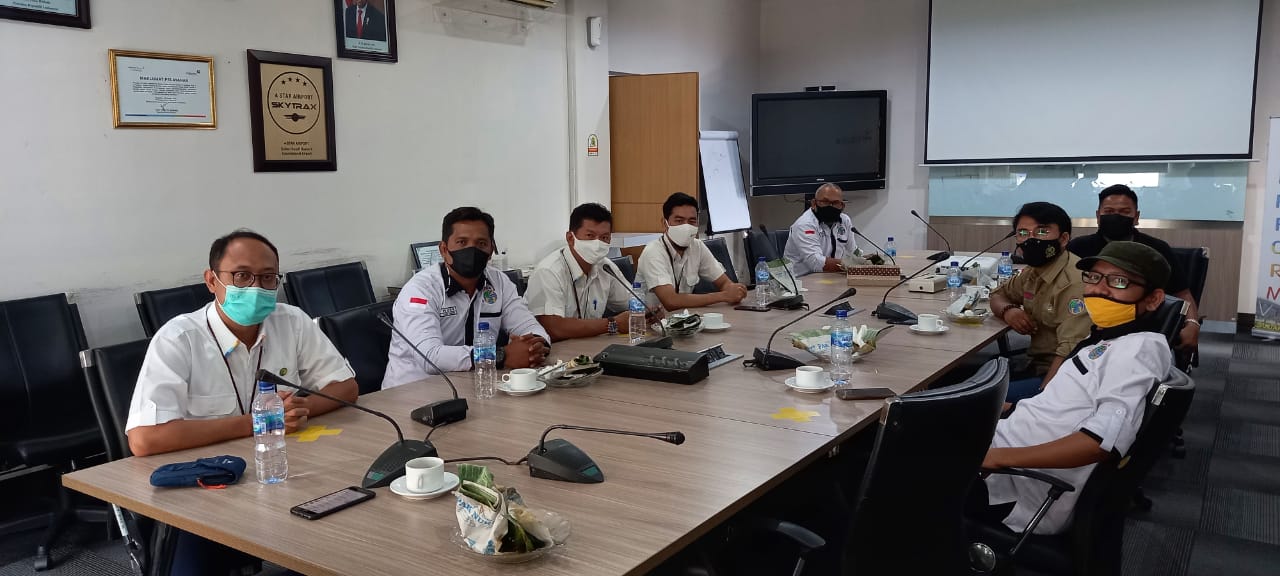 PW IWO Riau Bincang Santai Bersama PT Angkasa Pura II (Persero) Bandara SSK II Pekanbaru