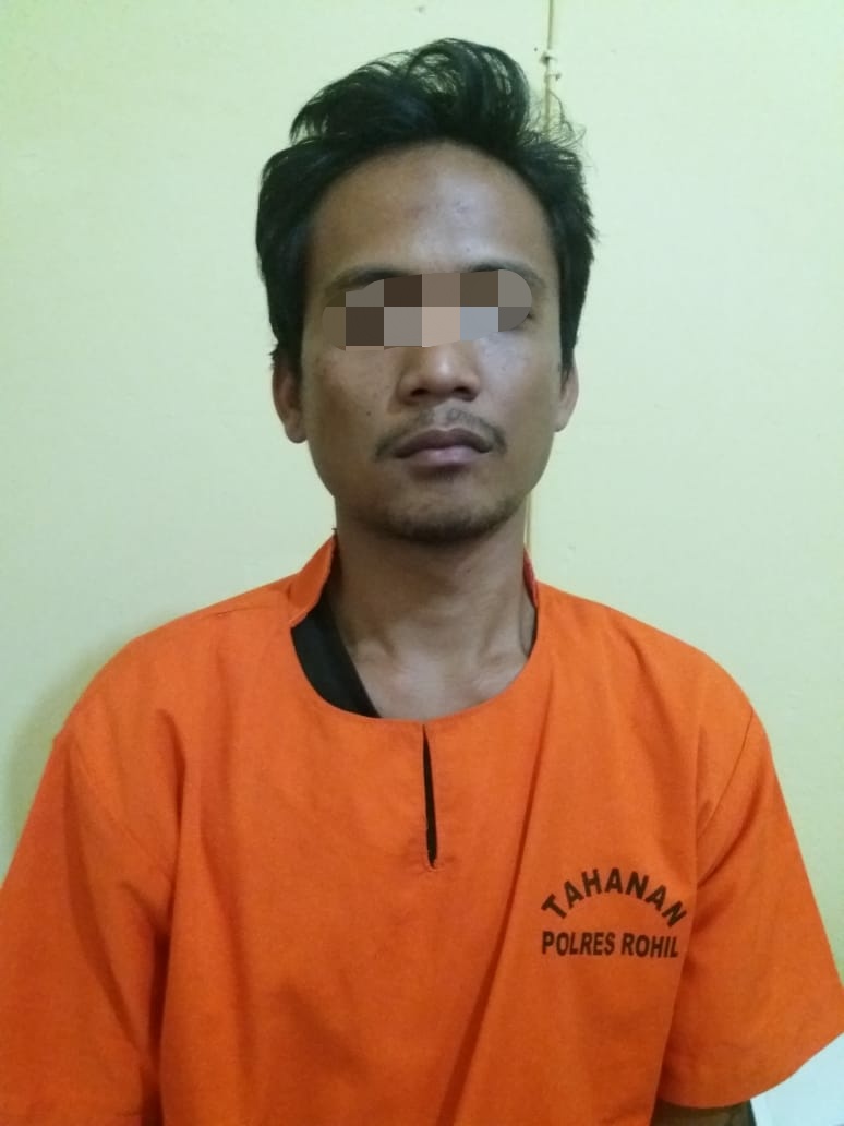 Tunggu Pembeli, Kurir Sabu Diciduk Polres Rohil