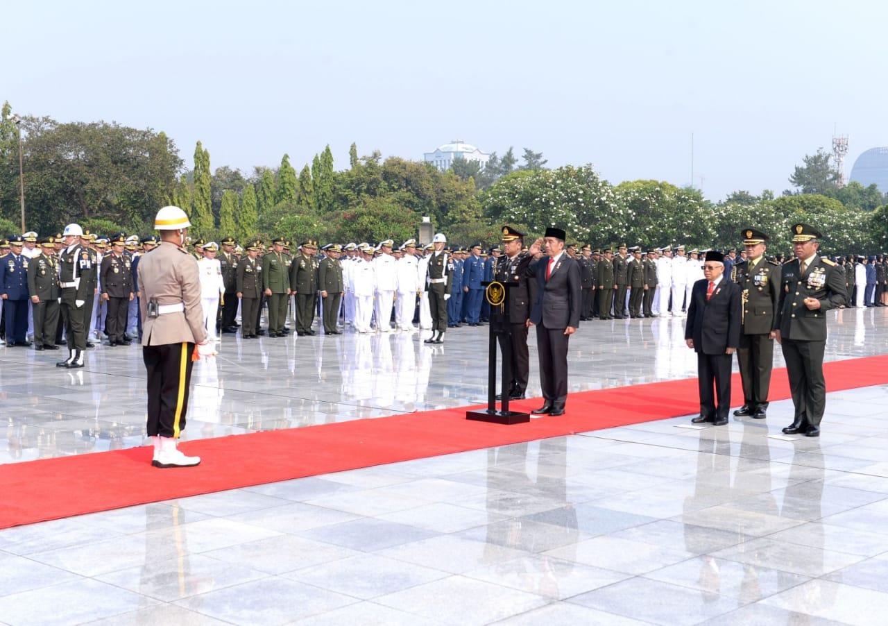 Presiden Pimpin Upacara Peringatan Hari Pahlawan Tahun 2019 di TMP Kalibata