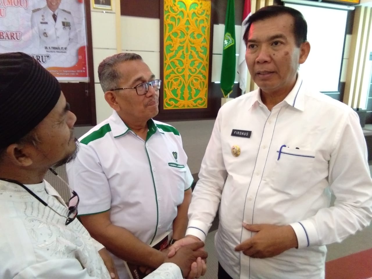 Ketua Yayasan Nurul Huda Undang Walikota Pekanbaru