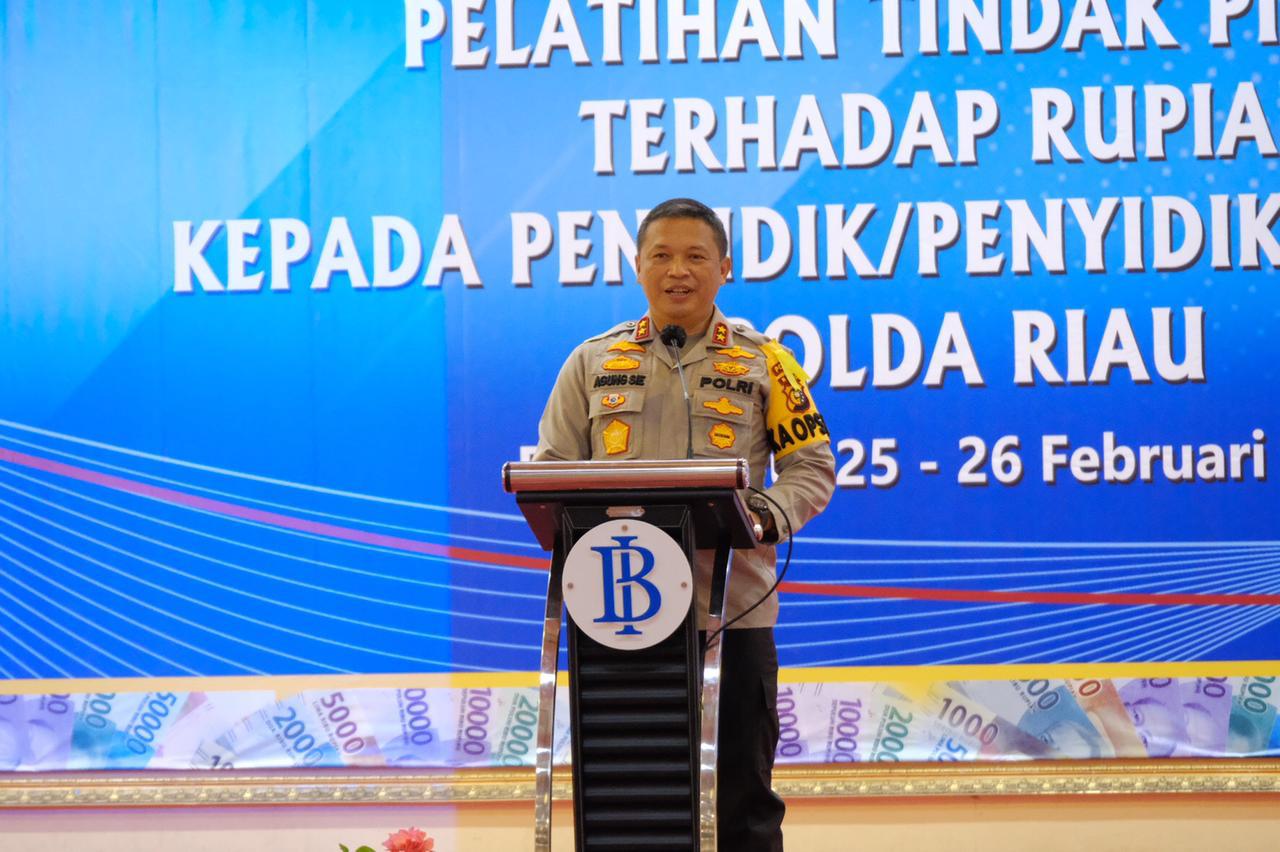 Jabarkan Program Prioritas Kapolri: Krimsus Polda Riau dan Bank BI Lakukan Pelatihan Tindak Pidana Terhadap Uang Rupiah