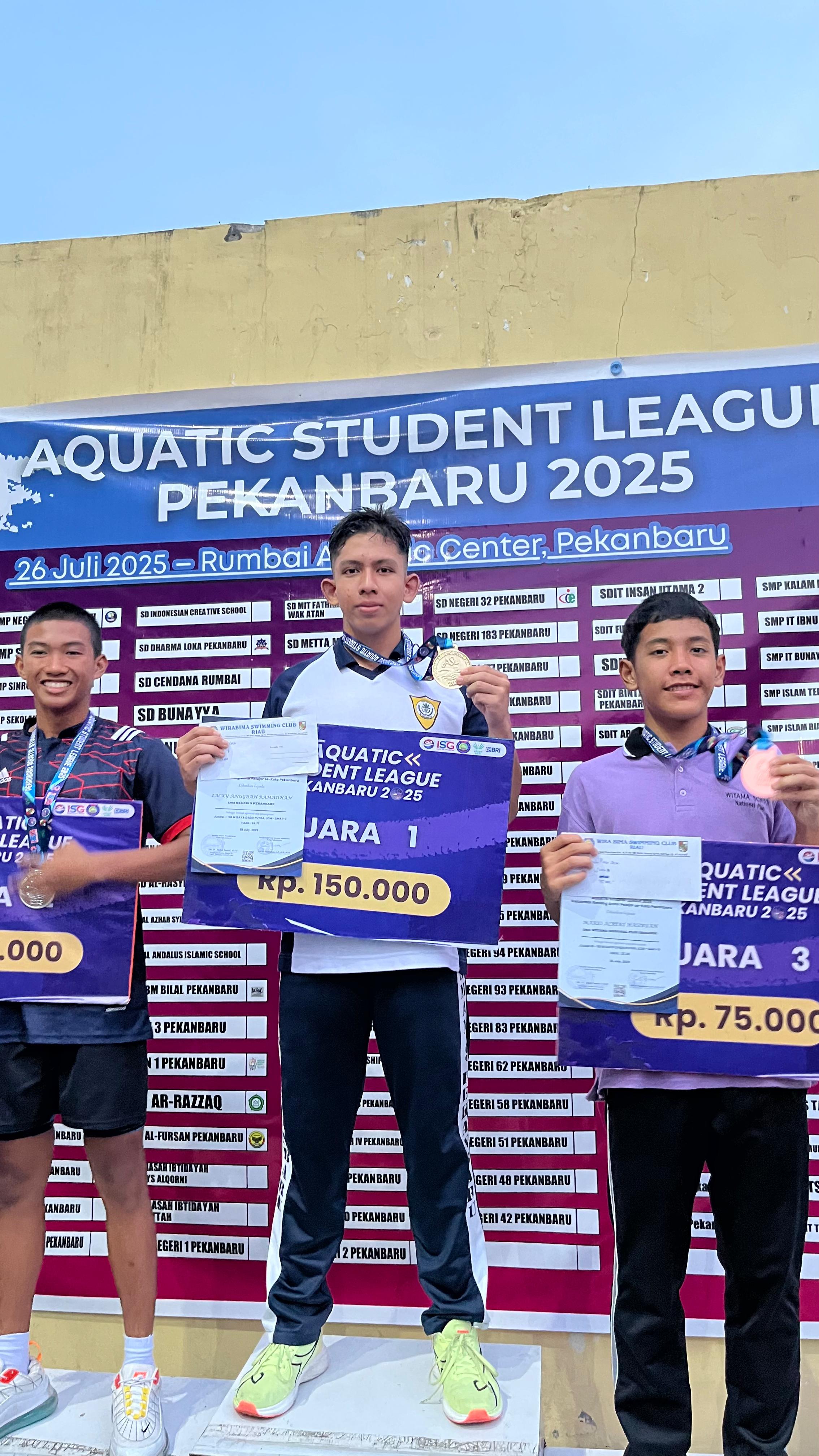 Tiga Siswa SMAN 9 Pekanbaru Berhasil Meraih Juara di Tiga Pertandingan