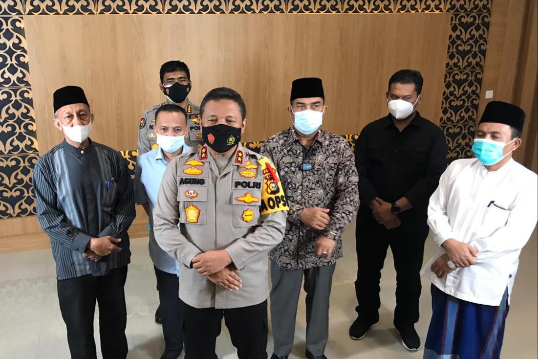 Dukung SE Wali Kota Pekanbaru, Tokoh Agama Provinsi Riau Gelar Pertemuan Dengan Polda Riau