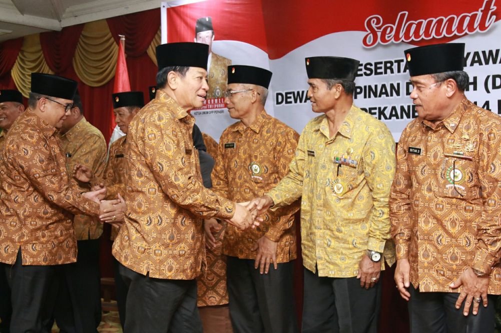 Wagubri Hadiri Pengukuhan Ketua dan Pengurus DPD PEPABRI Provinsi Riau