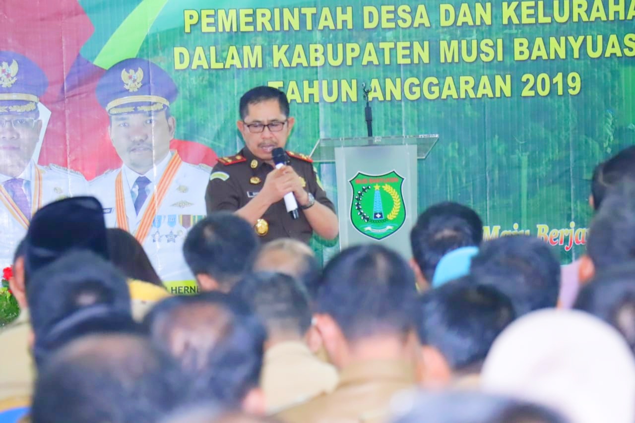 Pemkab Muba Komitmen, Kawal Dana Desa dan Dana Kelurahan