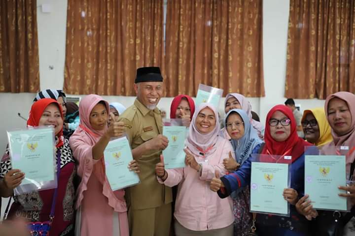 Walikota Padang: Alhamdulilah, BPN Kota Padang Telah Menerbitkan 1000 Sertifikat Hak Atas Tanah