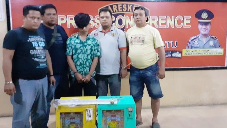 Lagi Asyik Main Judi Jackpot, Digerebek Polres Labuan Batu