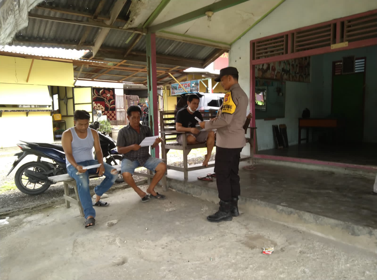 Cegah Karhutla Sejak Dini, Polres Siak Gencarkan Sosialisasi Maklumat Kapolda Riau