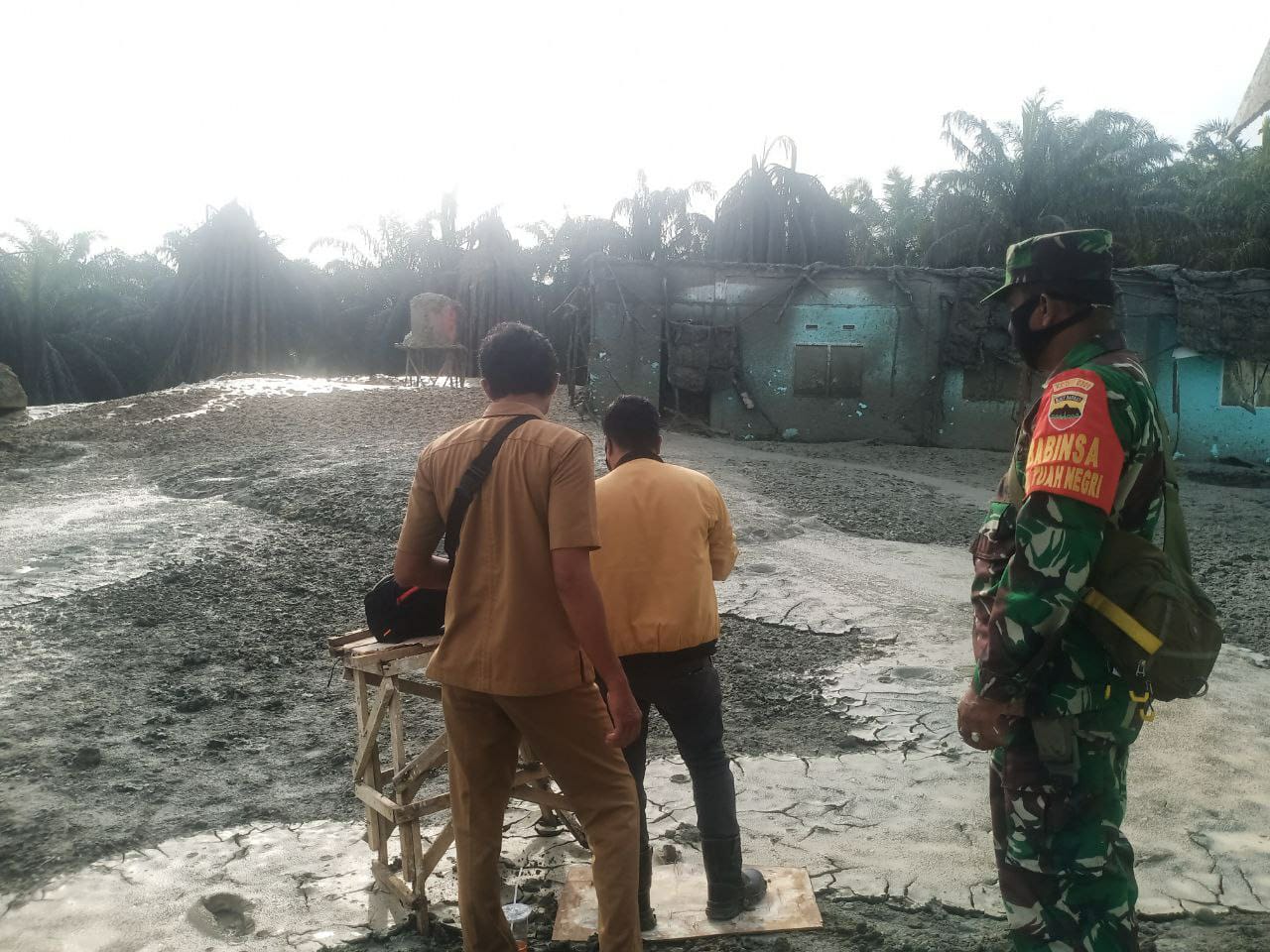 Babinsa Kodim 0301/PBR Lakukan Monitoring Perkembangan Situasi Ponpes Al-Ihsan