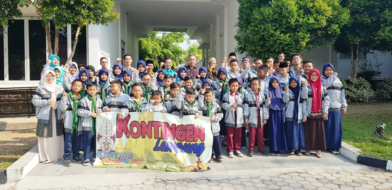 Bupati Tubaba Lepas Siswa SD Muhammadiyah Mulya Asri  Ikuti OlympicAD VI di Semarang    