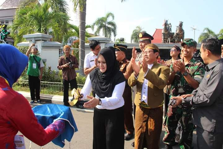 Dalam Rangka Hari Amal Bhakti Ke 74, Kementerian Agama Kabupaten Kendal Menggelar Parade Kebangsaan