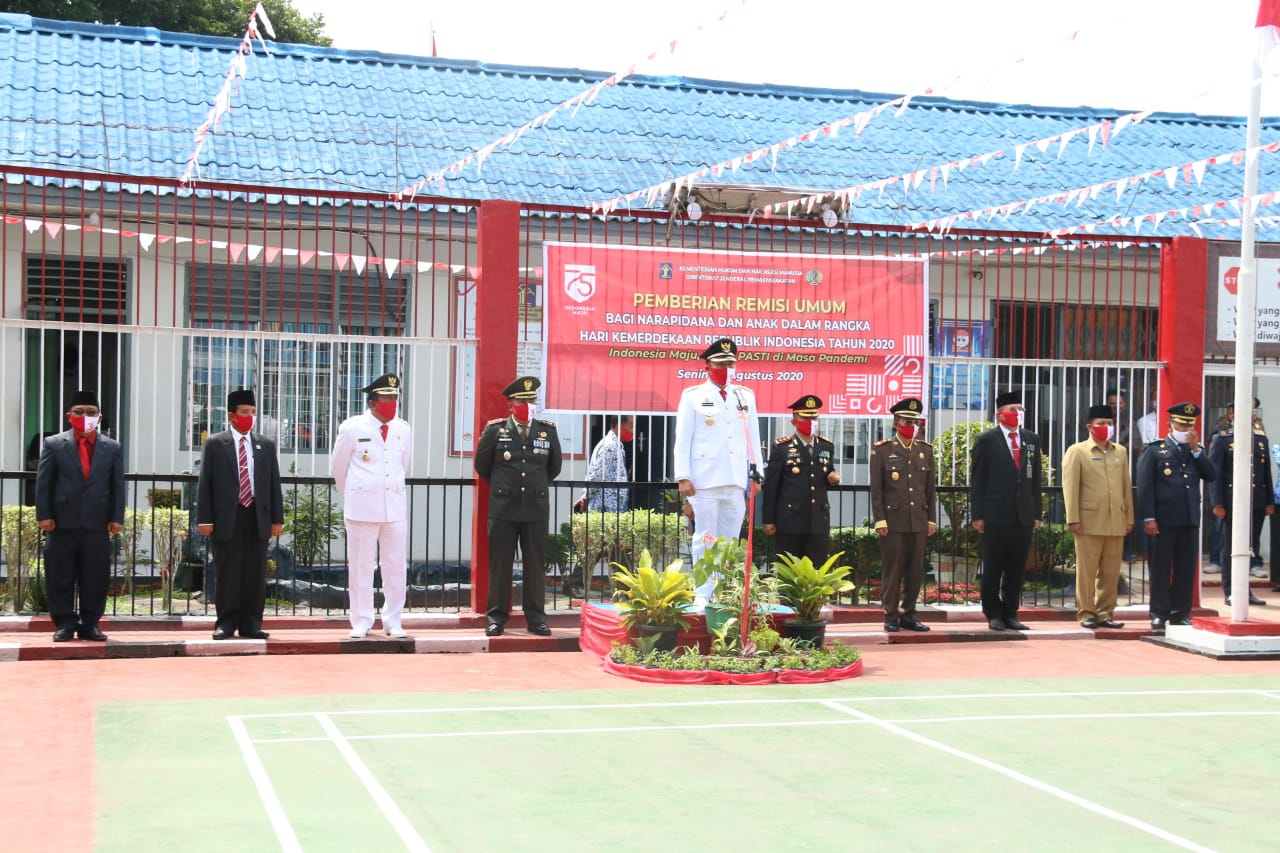 Bupati Taput Pimpin Upacara Pemberian Remisi Umum di Rutan Kelas IIB Tarutung