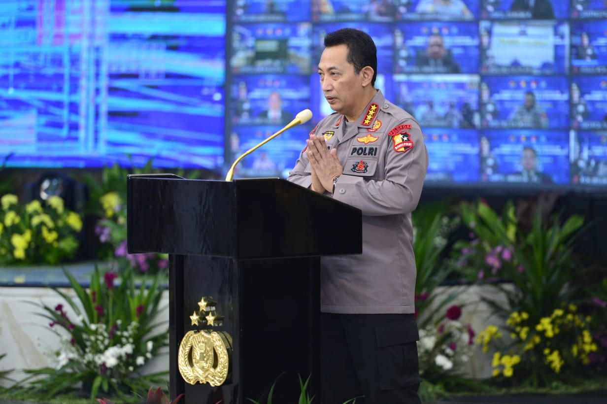 Kapolri Minta Pertahankan Kepercayaan dan Kepuasan Publik di Rakernis 4 Divisi