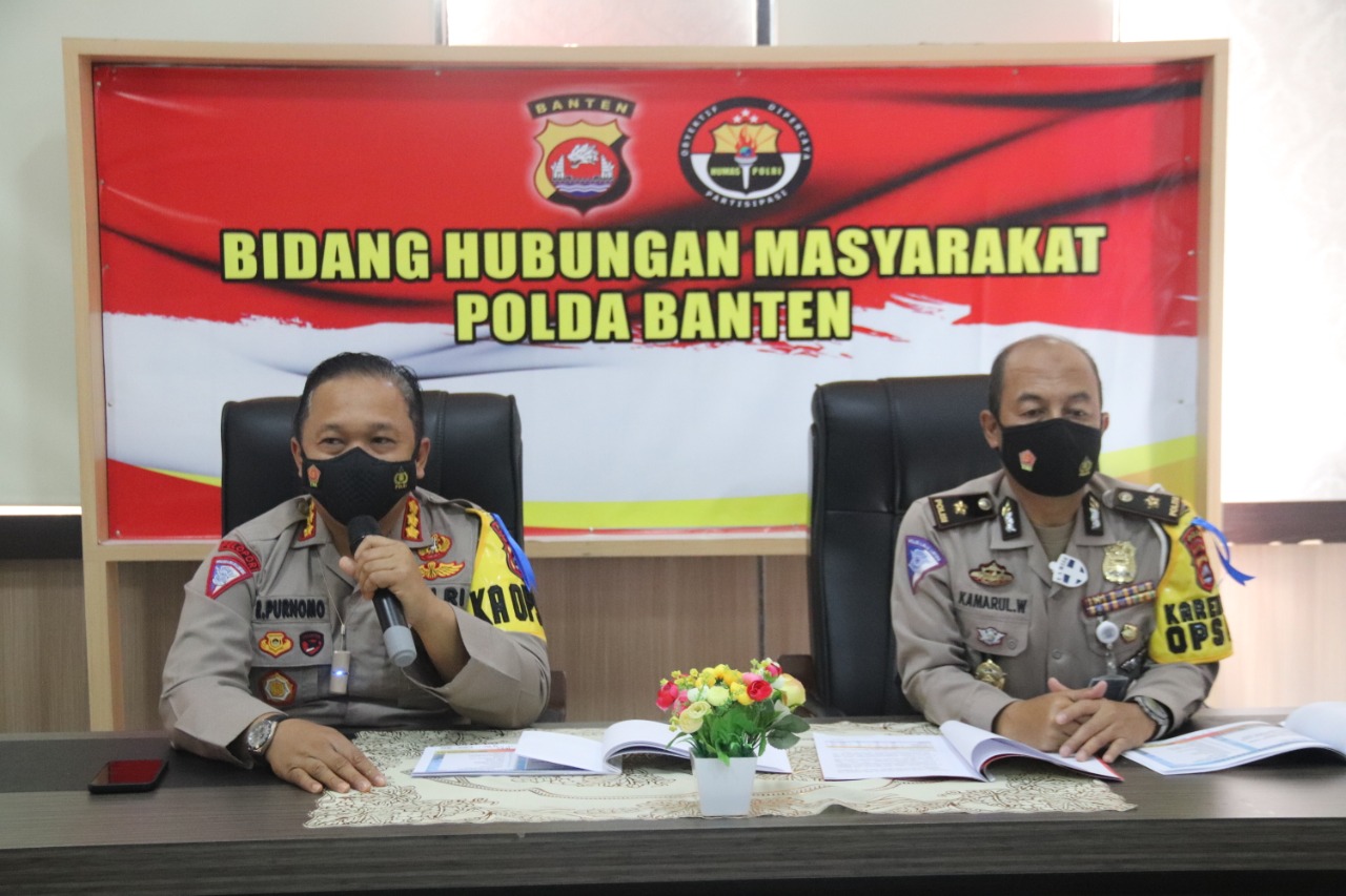 Polda Banten Gelar Operasi Keselamatan Maung 2021, Sosialisasikan Larangan Mudik