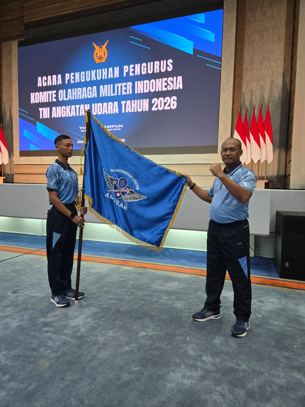 Pangkodau I Hadiri Pengukuhan KOMIAU Sebagai Pengurus Cabor Anggar