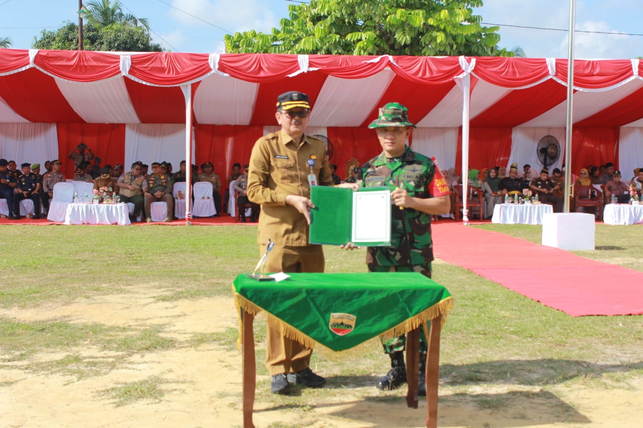 Korem 031/Wira Bima Wujudkan Pemerataan Pembangunan, TMMD Ke-124 Resmi Dibuka di Bengkalis
