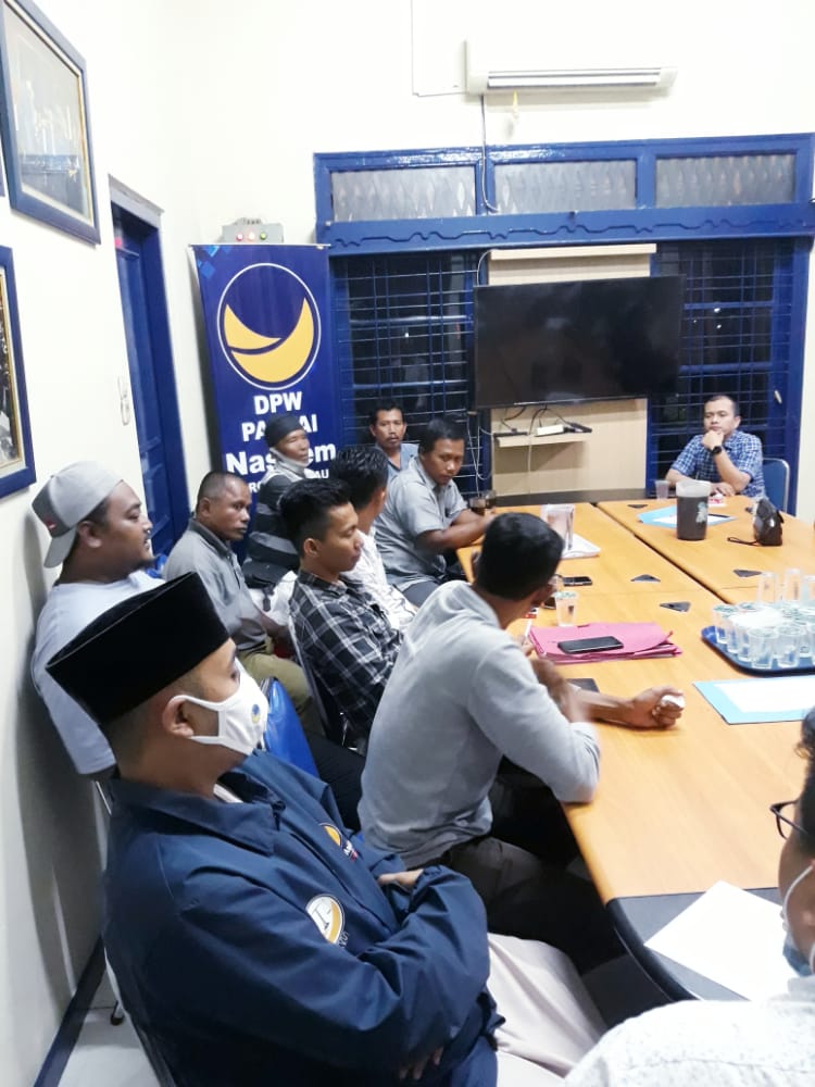 DPW Partai NasDem Riau Terima Aspirasi Masyarakat Desa Sukamaju Tapung Hilir dan Siapkan Tim Advokasi