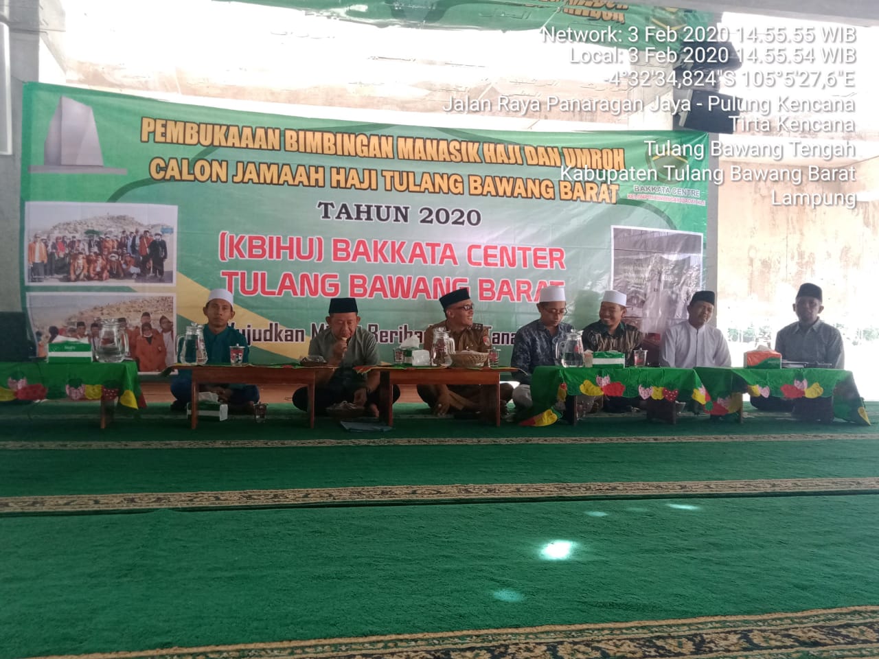 Wakil Bupati Tubaba Berikan Materi Kepada Calon Jamaah Haji