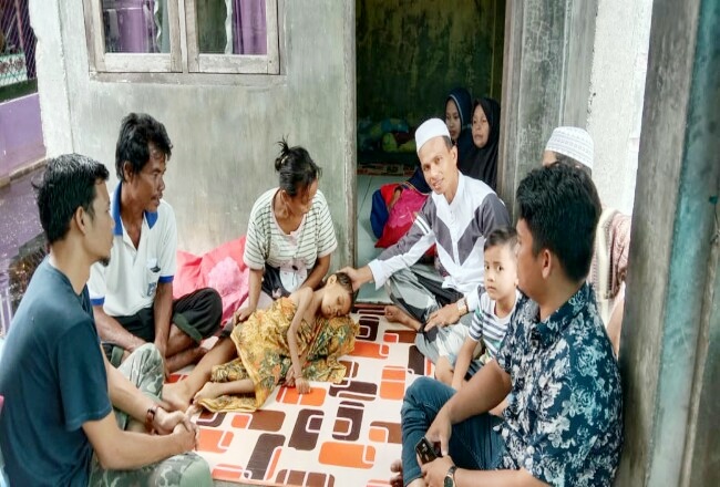 Terbaring Lemah, Bocah Kecil Penderita Tumor di Bagansiapiapi Butuh Uluran Tangan Dermawan