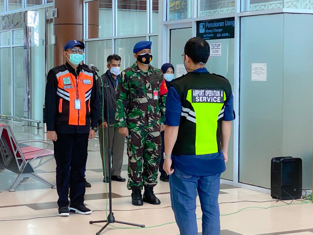 Hari Ini, Posko Natal 2020 dan Tahun Baru 2021 Resmi Dibuka Di Bandara SSK II Pekanbaru